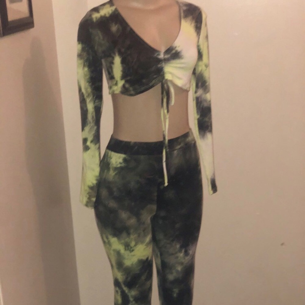 Tye dye two piece